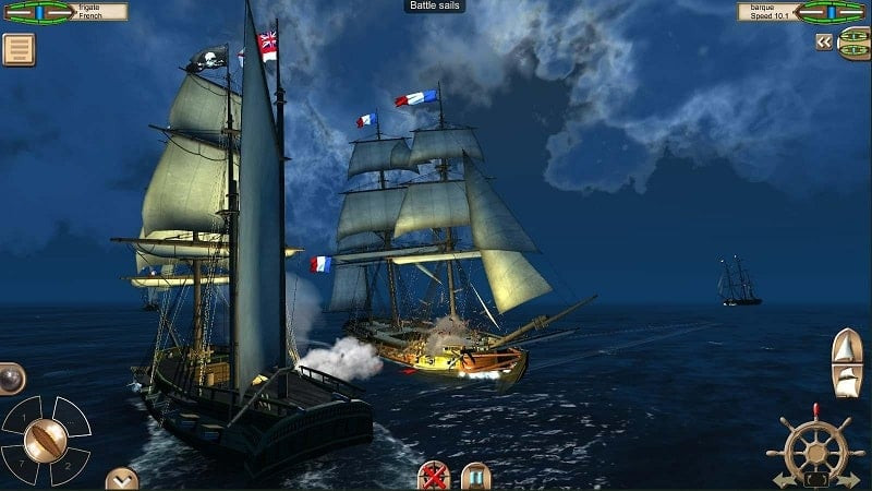 Building a fleet in The Pirate: Caribbean Hunt