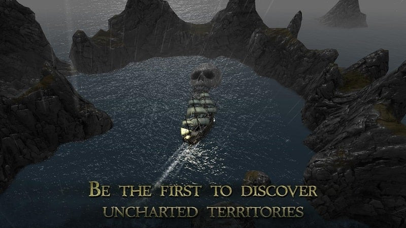 The Pirate: Plague of the Dead MOD APK gameplay screenshot showing the Kraken