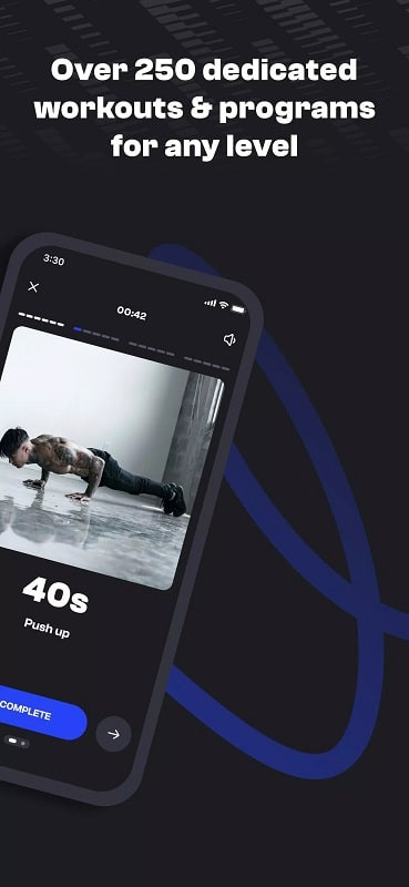 Thenx APK workout video screenshot