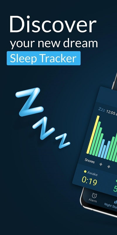 Sleepzy sleep tracking feature