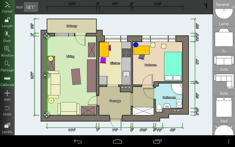 Thiết kế nhà với Floor Plan Creator