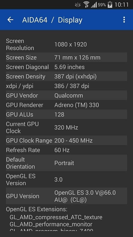 Thông tin CPU trên AIDA64