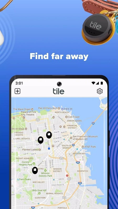 Tile mod apk free - Tìm điện thoại bị mất