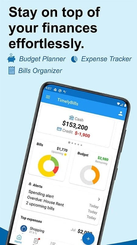 TimelyBills MOD APK - Track Your Spending