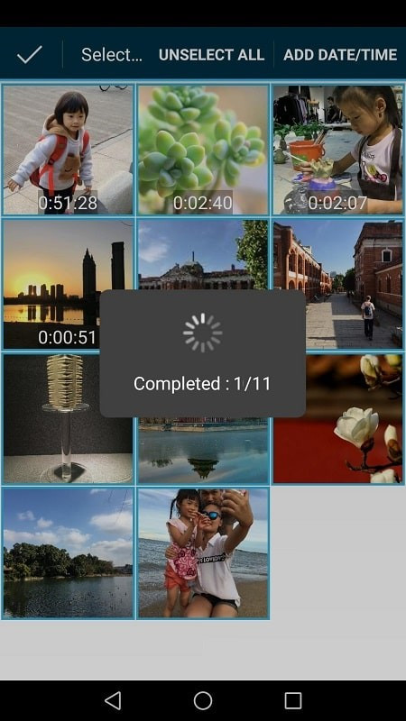 Timestamp Photo and Video mod android screenshot