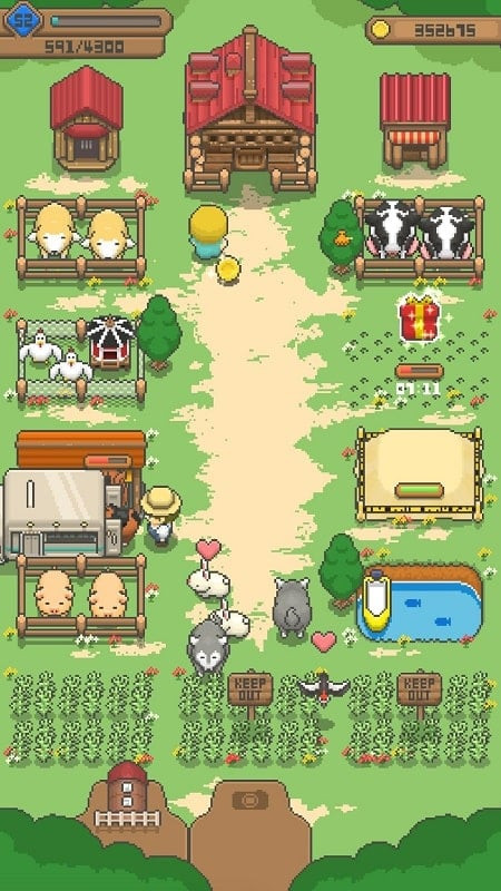 Tiny Pixel Farm mod apk features