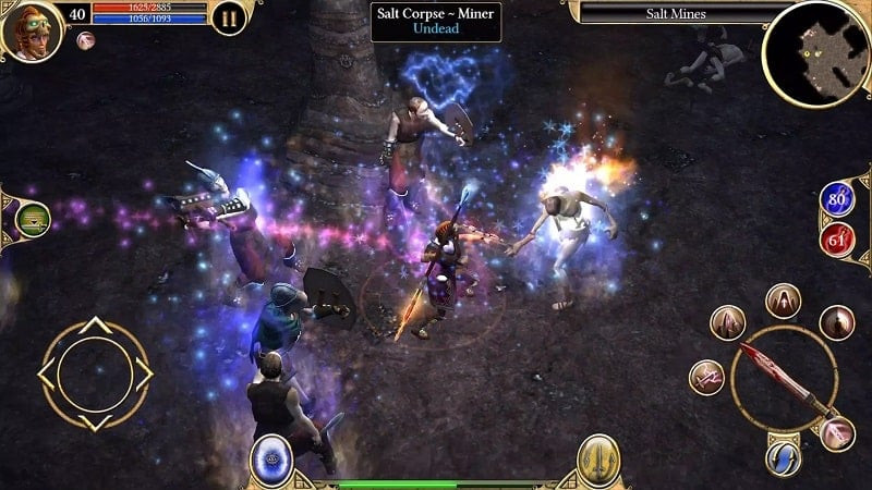 Titan Quest gameplay on Android