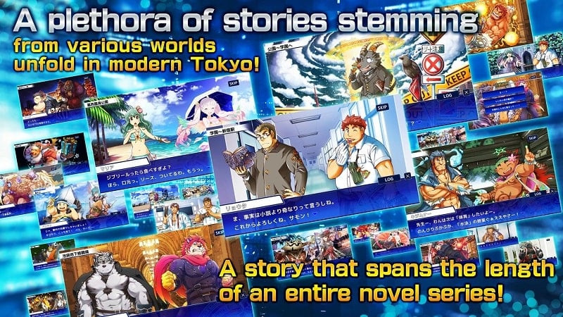 Tokyo Afterschool Summoners mod APK download