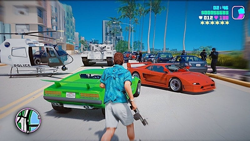 Tommy Vercetti in GTA Vice City