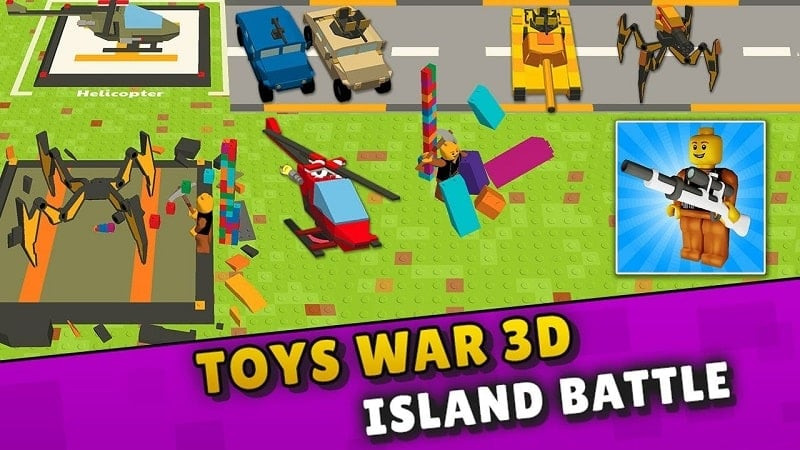 Toys War 3D MOD APK