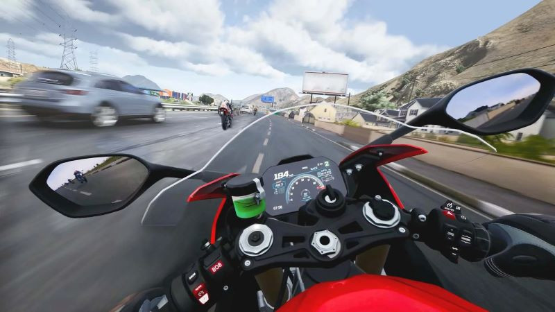 Traffic Moto Bike Rider City apk mod