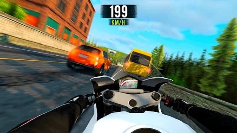 Traffic Moto Racing 2024 Mobile Optimization