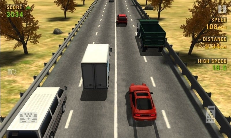 Starting Car in Traffic Racer