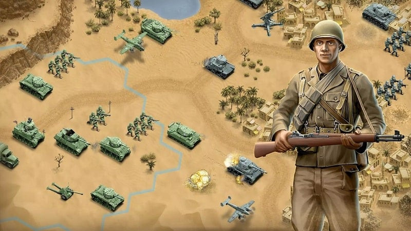 Experience the Challenging Desert Battlefield