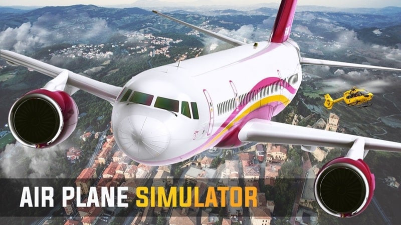 Trải nghiệm lái máy bay chân thực với Airplane Games 3D MOD APK