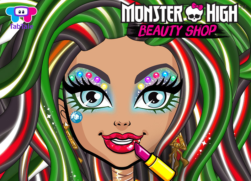 A comprehensive beauty experience with Monster High Beauty Shop