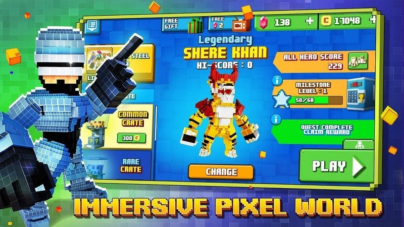 Super Pixel Heroes 2022 MOD APK Free Gameplay