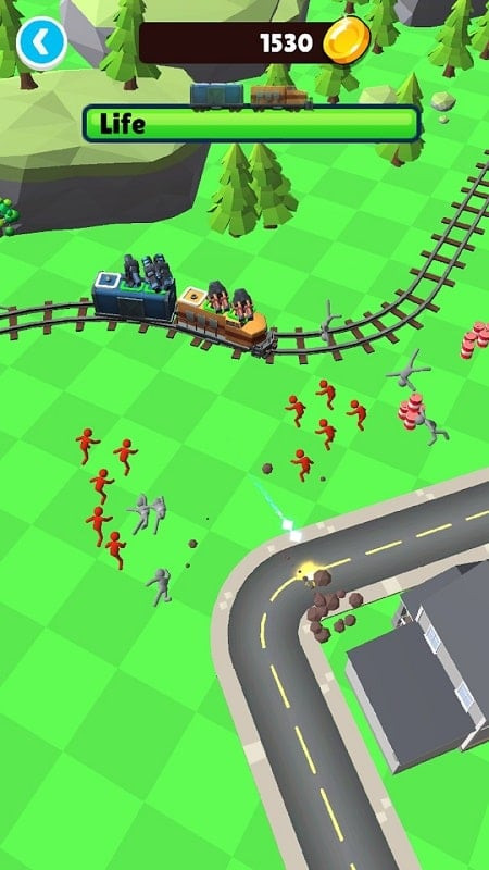 Train Artillery MOD APK screenshot