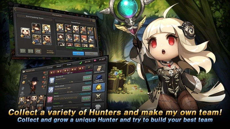 Equipment in Dungeon Breaker Heroes