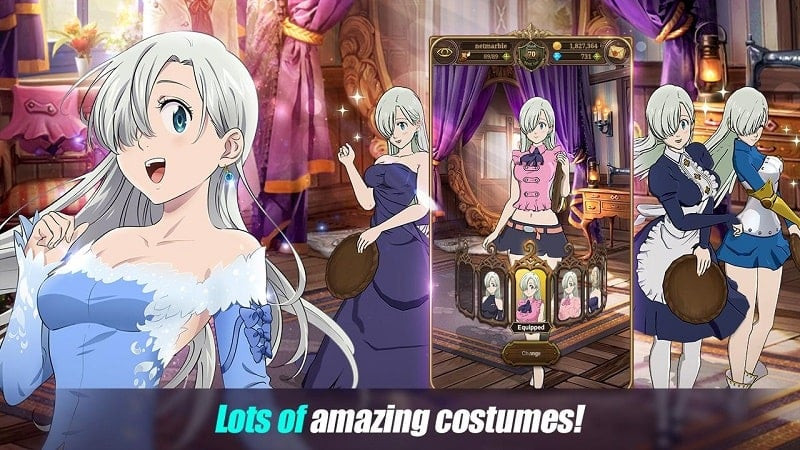 Variety of Costumes