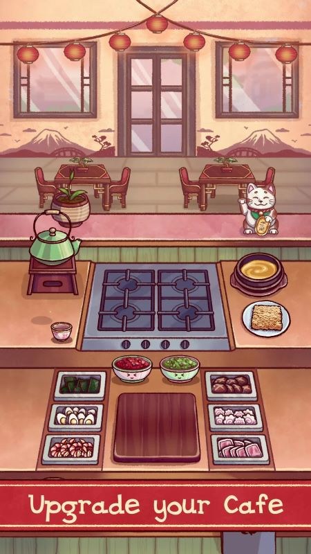 Decorating your restaurant in Lily's Town