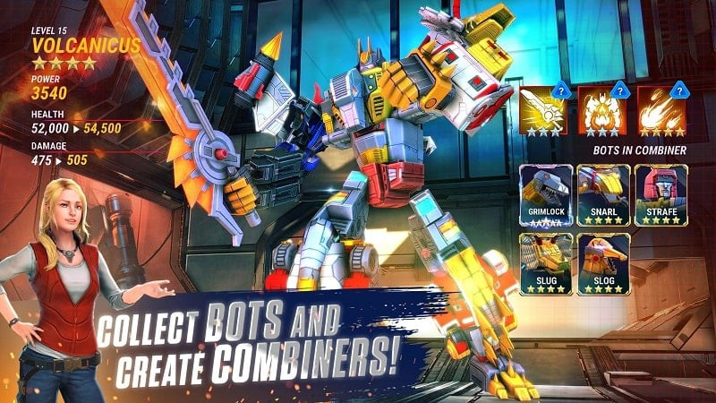 TRANSFORMERS: Earth Wars MOD APK Battle Scene