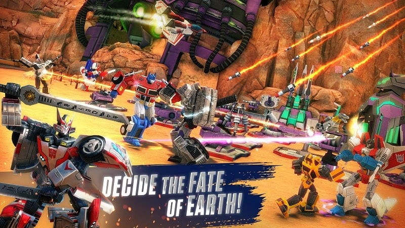 TRANSFORMERS: Earth Wars MOD APK Screenshot