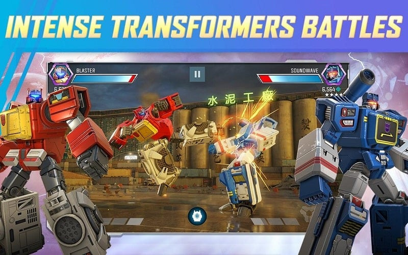 Transformers: Forged to Fight MOD APK Screenshot