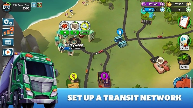 Transit King Tycoon MOD APK Gameplay