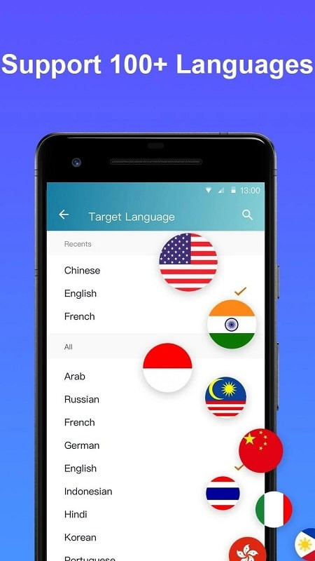 Translator Foto Scan MOD APK language detection