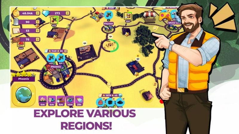 Transportico MOD APK expansion and upgrades