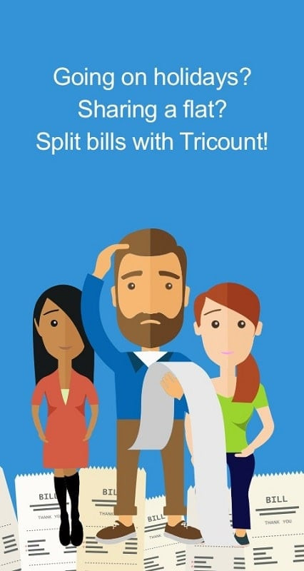 Tricount MOD APK features