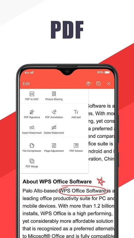 Trình chiếu tài liệu với WPS Office MOD