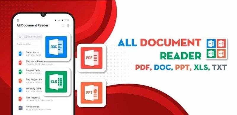 Trình đọc văn bản All Document Reader and Viewer MOD APK