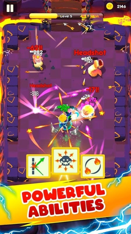 Trở thành cung thủ bậc thầy trong Magic Archer Mod APK