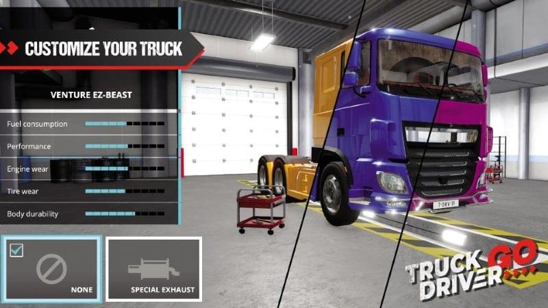 Truck Driver GO mod apk