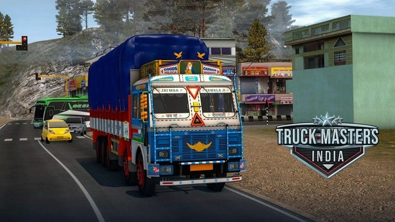 Scenic view in Truck Masters India gameplay