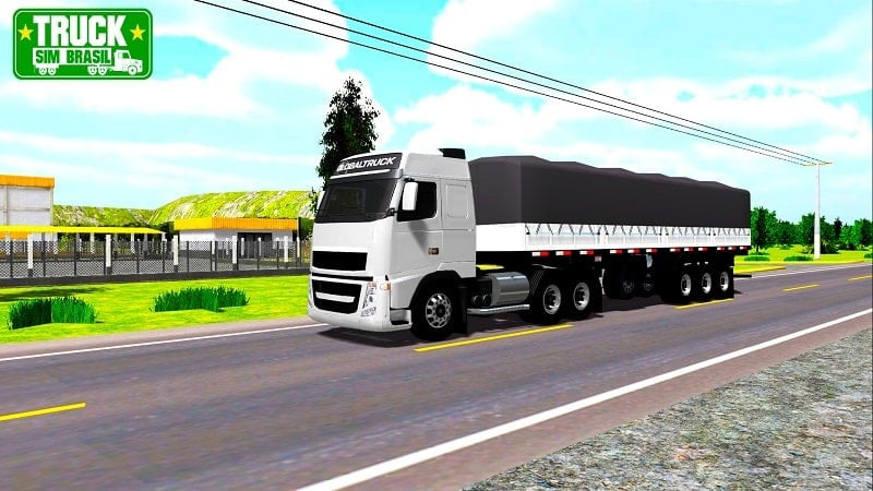 Truck Sim Brasil MOD APK Gameplay