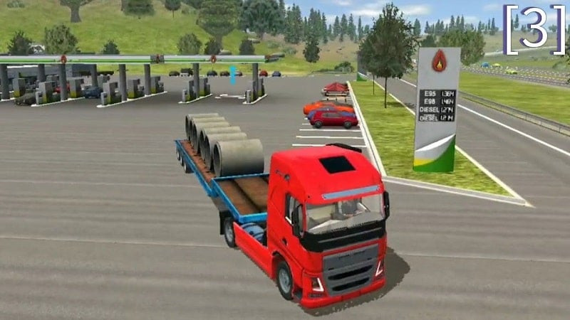 Truck Simulator PRO Europe driving gameplay