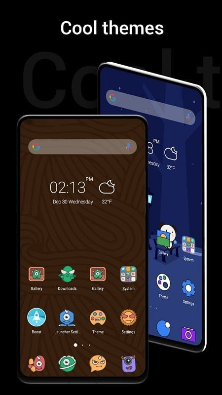 Tùy chỉnh giao diện Android với Cool EM Launcher MOD