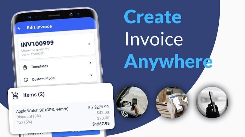 Customizing Invoices to Your Liking