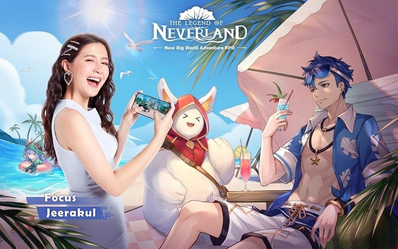 Character Customization in The Legend of Neverland MOD