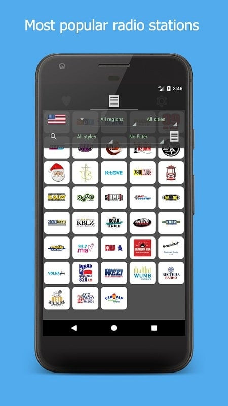 Tùy chỉnh RadioNet Radio Online MOD APK