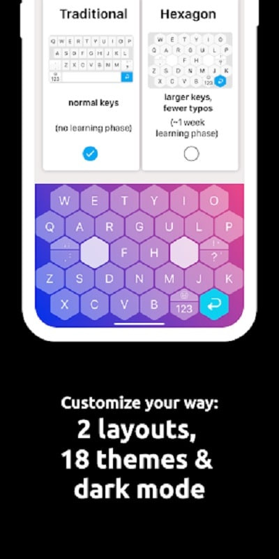 Typewise Offline Keyboard customization options