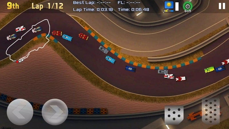 Ultimate Racing 2D 2 APK Gameplay