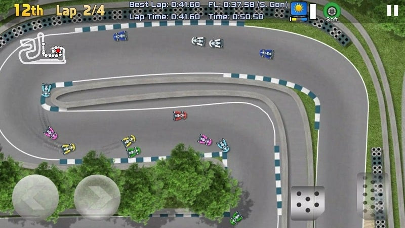 Ultimate Racing 2D 2 MOD APK Tracks