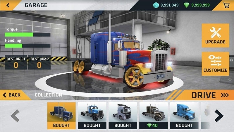 Customized Truck in Ultimate Truck Simulator