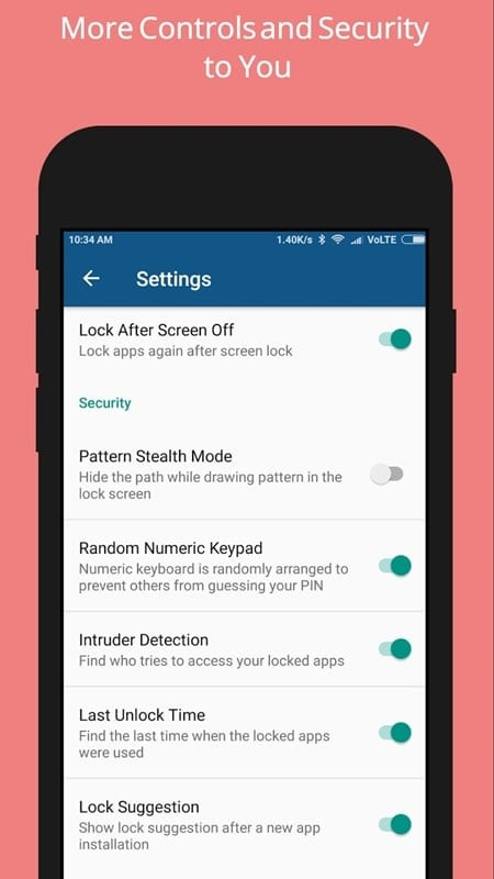 Ultra Lock MOD APK on an Android phone