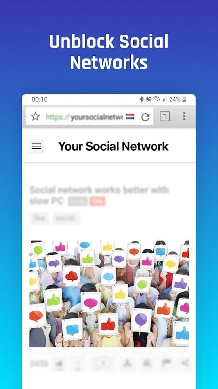 Unblock Site VPN Proxy Browser MOD APK Security