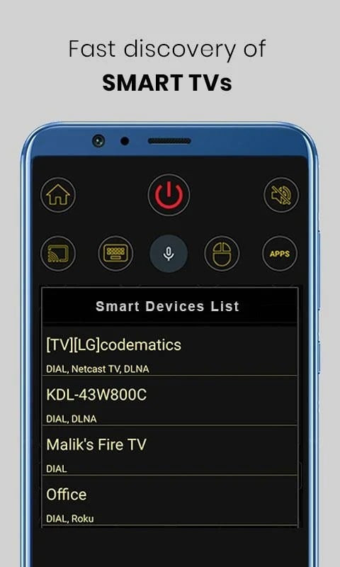 Universal TV Remote Control App